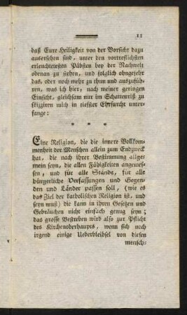 11-21, Eine Religion, die die innere Vollkommenheit ...
