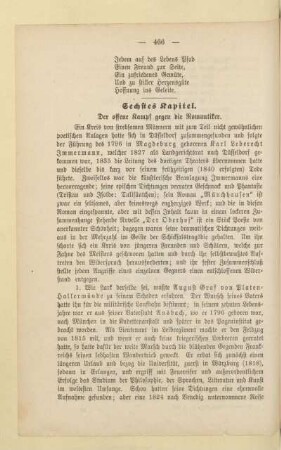 Sechstes Kapitel