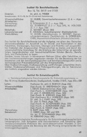 Institut für Entwicklungshilfe