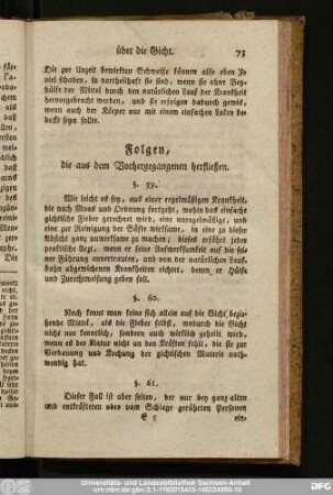 Folgen, die aus dem Vorhergegangenen herfließen.