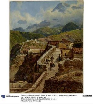 Straße in Laguaira (Alter Kolonialweg zwischen Caracas und Laguaira)
