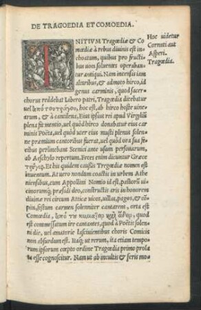 De Tragoedia Et Comoedia.