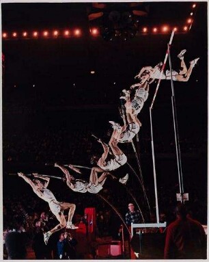 "Pole Vaulter, David Tork" aus dem Portfolio "Seeing the Unseen"