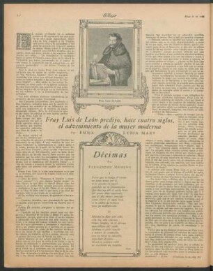 Fray Luis de León predijo, hace cuatro siglos, el advenimiento de la mujer moderna