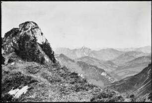 Blick vom Gipfel des Rochers-de-Naye