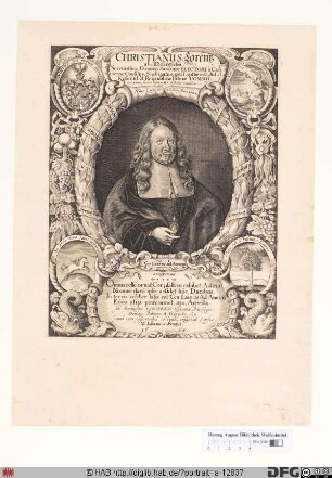 Bildnis Christian Lorentz (von Adlershelm)