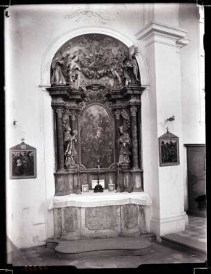 Friedhofkirche; nördlicher Seitenaltar