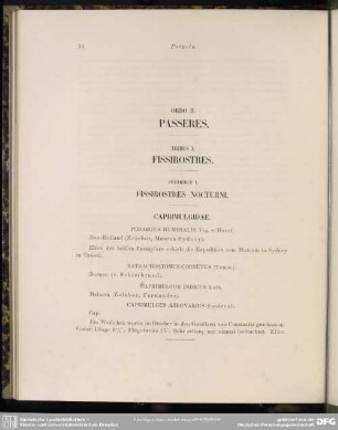Ordo II. Passeres