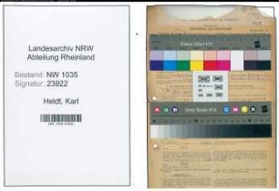 Entnazifizierung Karl Heldt , geb. 21.02.1900 (Ingenieur)