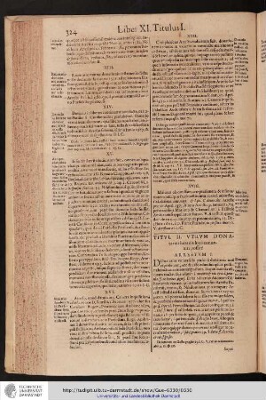 Liber XI. Titulus II.