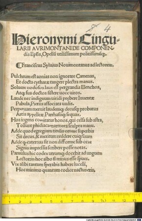 De Componendis Epistolis Opellum