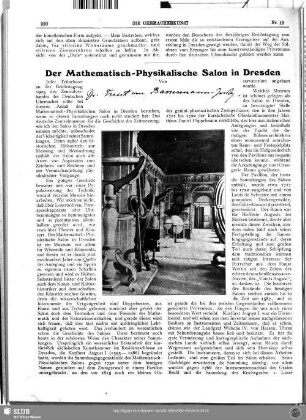 Der Mathematisch-Physikalische Salon in Dresden