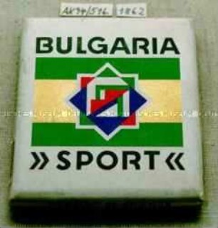 Pappschachtel für 6 Zigaretten "BULGARIA 'SPORT'"