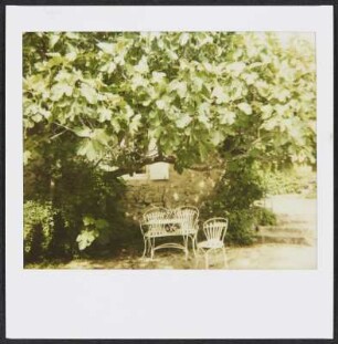 Terrasse der Siebecks in Puy-Saint-Martin