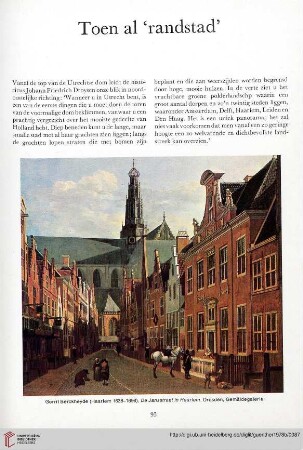 Toen al ‘randstad’