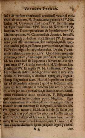 Progymnasmatum latinitatis sive dialogorum volumen .... 1. (1726)