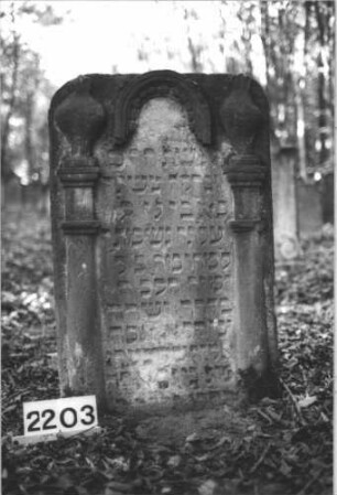 Grabstein 2203