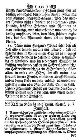 Am XIX ten Sontag nach Trinit. Matth. 9.1.