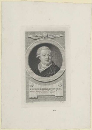 Bildnis des Friedrich Philipp Eisenberg