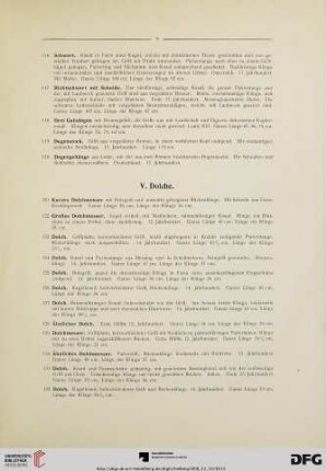 V. Dolche (Nr.121-150)