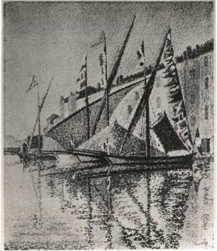 Schiffe im Hafen