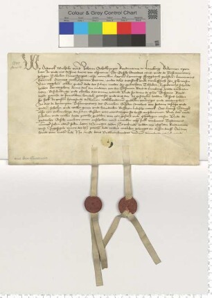 Die Ratsmannen Did. Wulsche und Joh. Schellepeper bekunden einen Vergleich.
