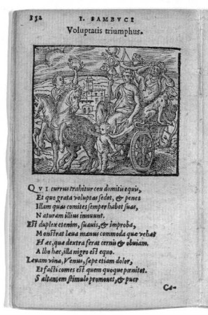 Voluptatis triumphus.