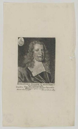Bildnis des Iohannes Andreas Endtervs