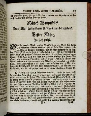 Achtes Hauptstück.