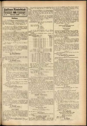 Zweite Ausgabe vom Samstag, den 03. Juni 1916.