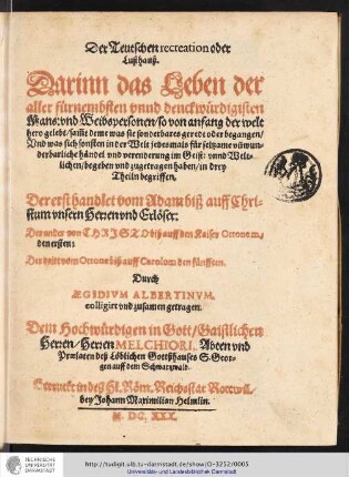 [Titelseite, Stempel von Ludwig VIII. (1739-1768)]