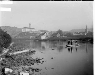 Gundelsheim Ortsbild mit Schloss Hornegg