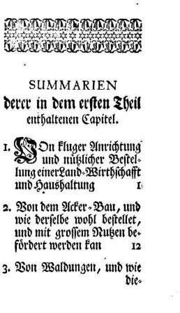 Erster Theil des klugen Haus-Vaters.