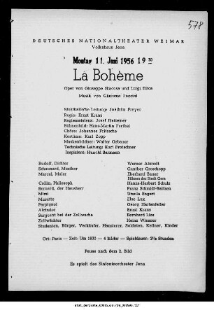 La Bohème
