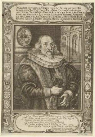 Georg (II.) Imhoff, Duumvir, vorher Ephorus; geb. 1601; gest. 1659