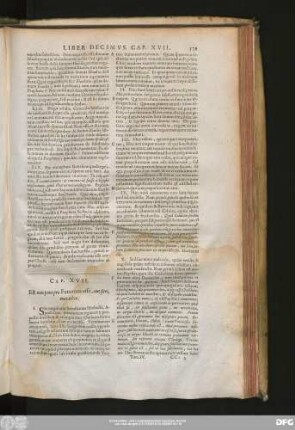 Cap. XVII. Est non poni pro Futurum esse, aut fieri, mutarive.