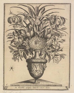 Prunkvase mit Blumen (Kempener, de Bry, Blumenvasen, 6)