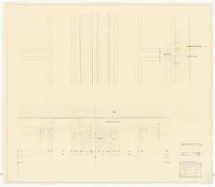 Stadttheater, Bremerhaven: Detail Wandabwicklung 1:1