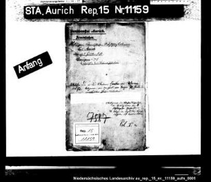 Die dem Sethe-Stift gehörigen drei Erbpachtberechtigungen im Rheiderland