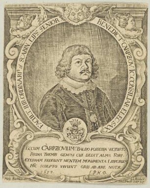 Bildnis des Benedictus Carpzov