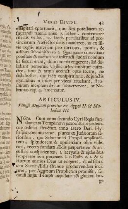 43-51, Articulus IV