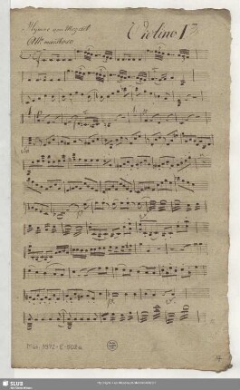 Violino I.mo