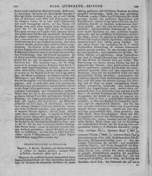Bohlen: P.: Symbolae ad interpretationem S. Codicis ex lingua persica. Leipzig: Barth 1822