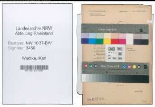 Entnazifizierung Karl Wudtke , geb. 24.08.1892 (Ingenieur)