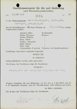 Neunhöffer, Kurt