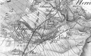 Herrnhut-Ruppersdorf/O.L.. Oberreit, Sect. Zittau, 1844/46