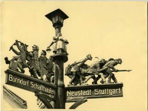 Wegweiser bei Lenzkirch