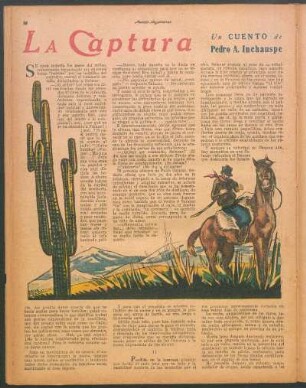 La captura : Un cuento de Pedro A. Inchauspe