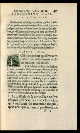 Argumentum Capitis Deciminoni.