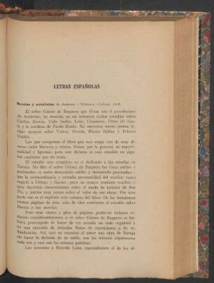 Letras españolas